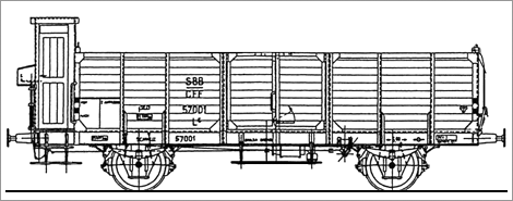 Offener Güterwagen L6 57020 Bild 2