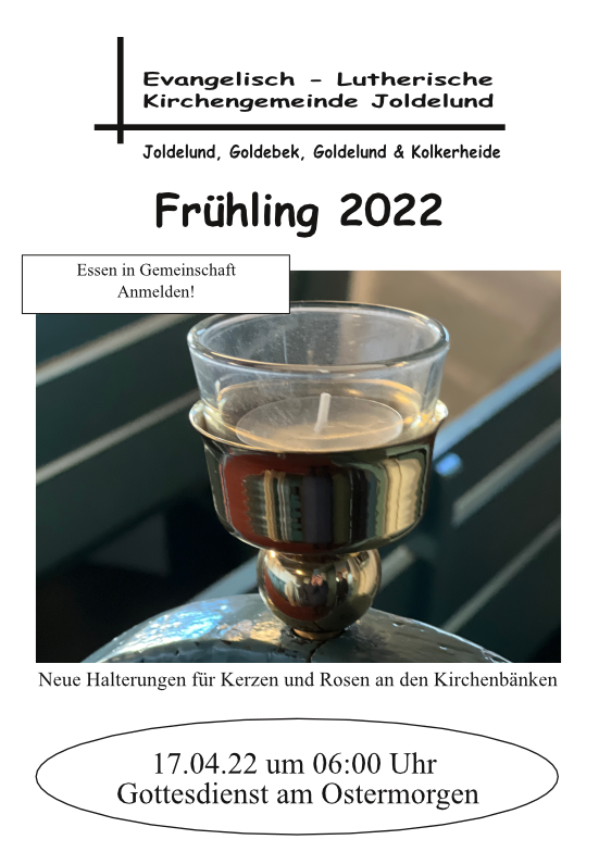 Gemeindebrief Frühling 2022