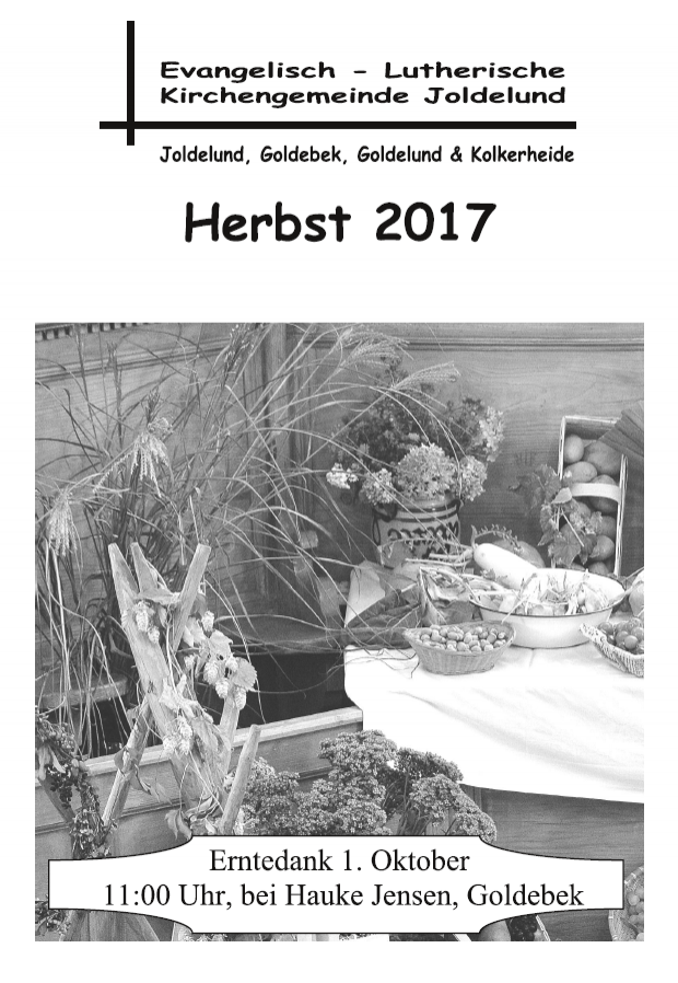 Gemeindebrief Herbst 2017
