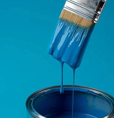 blaue Farbe