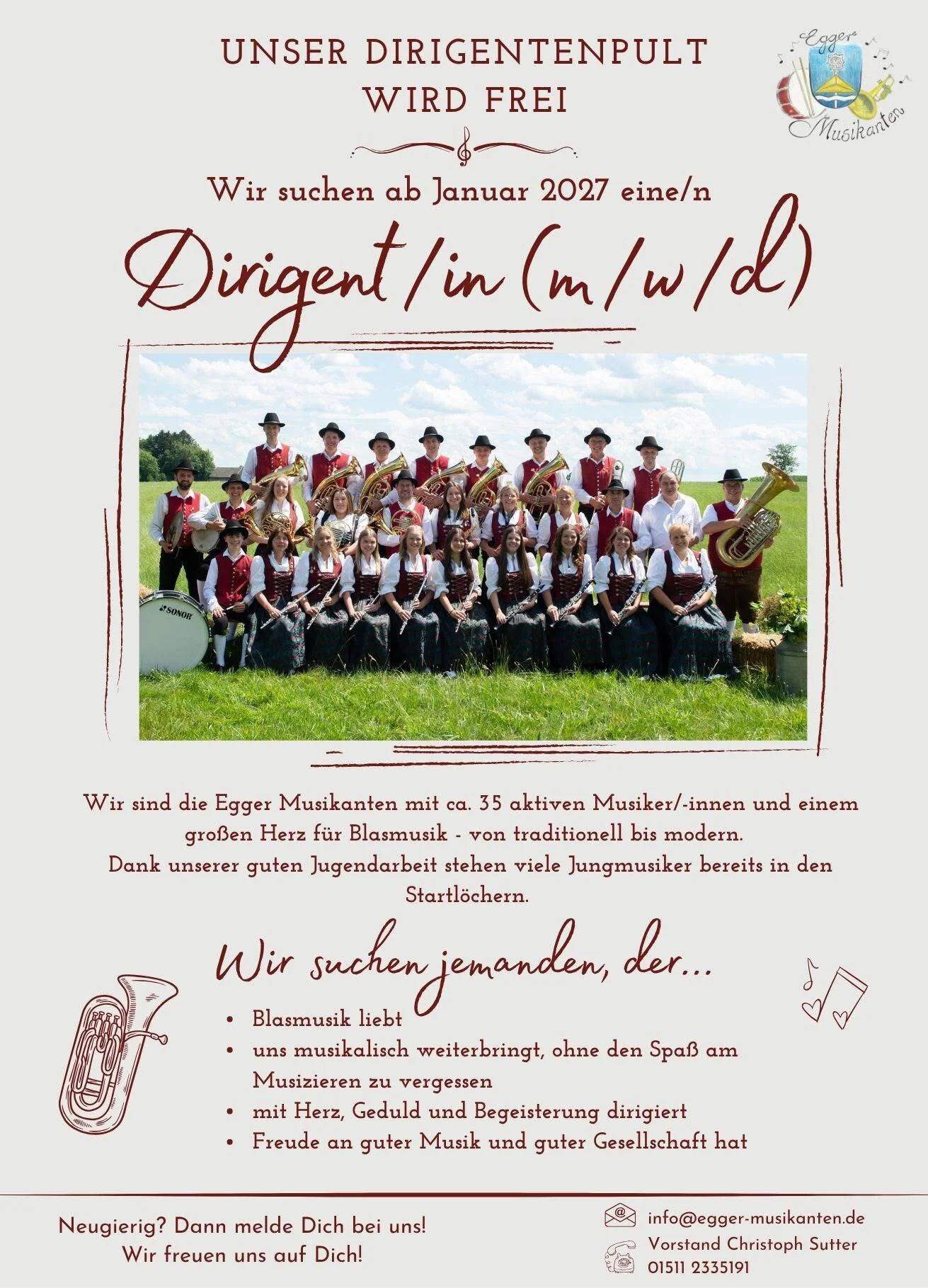 Dirigent gesucht