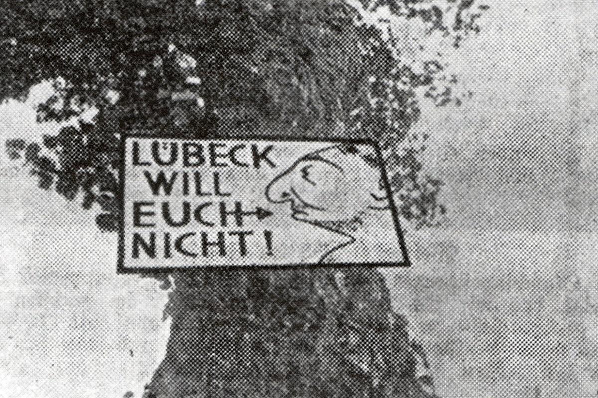 Lübeck will euch nicht!