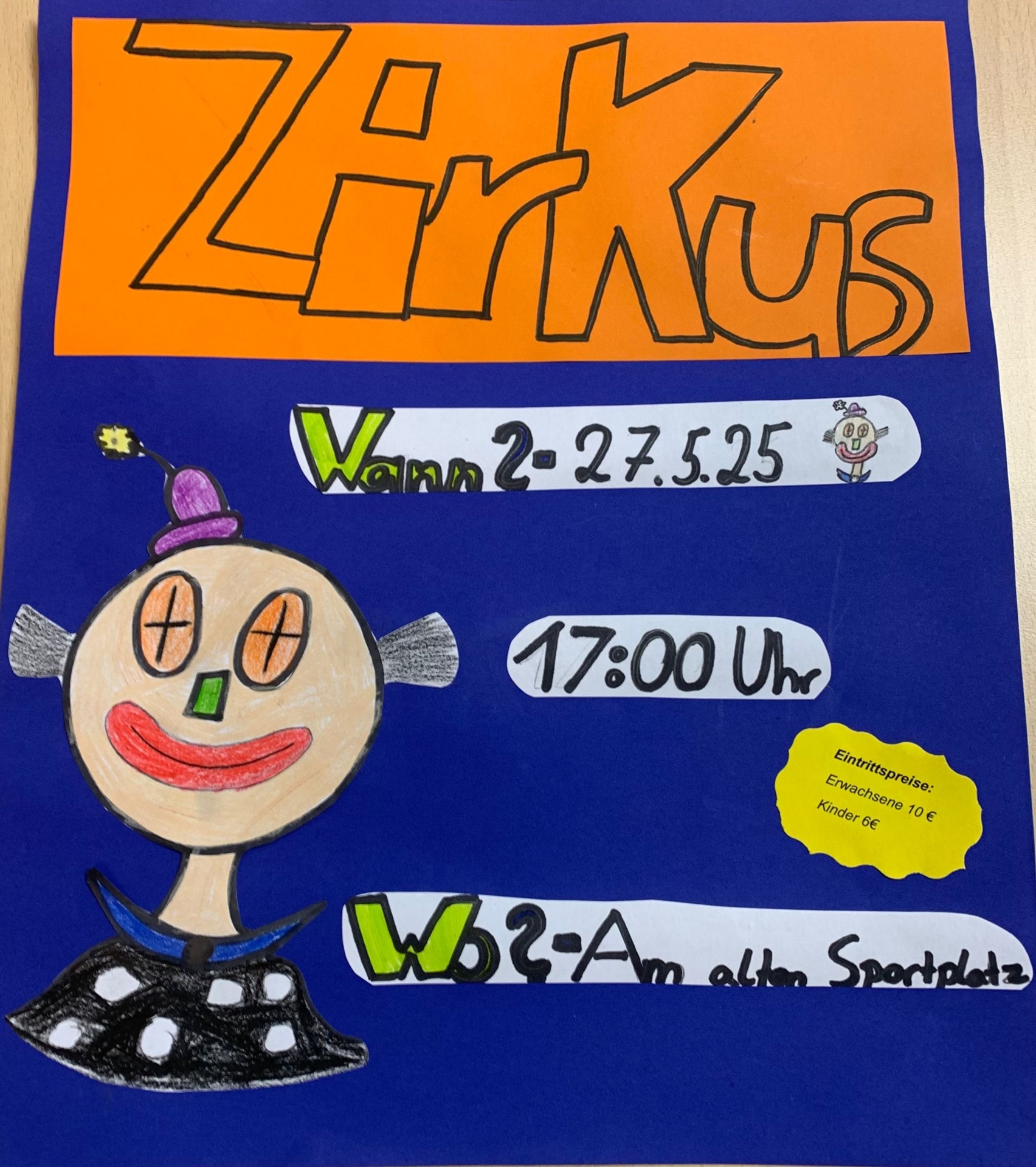 Zirkus Plakat