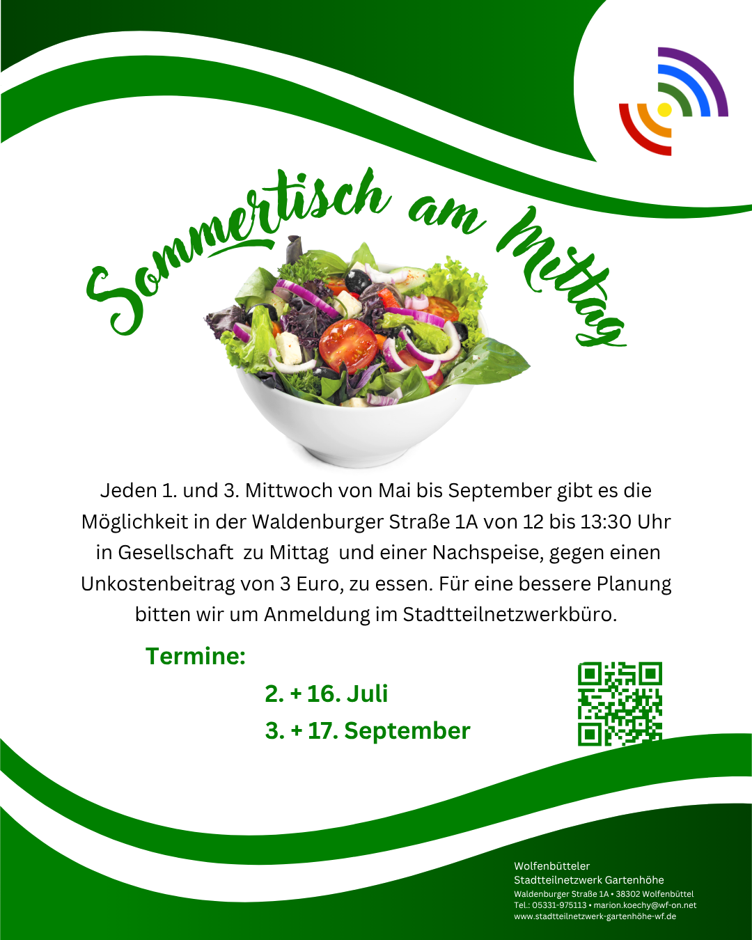 Sommertisch In