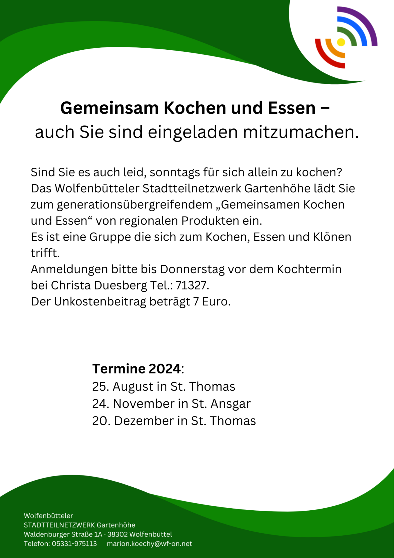 Gemeinsam Kochen