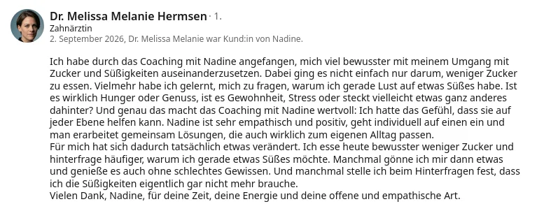 LinkedIn-Empfehlung