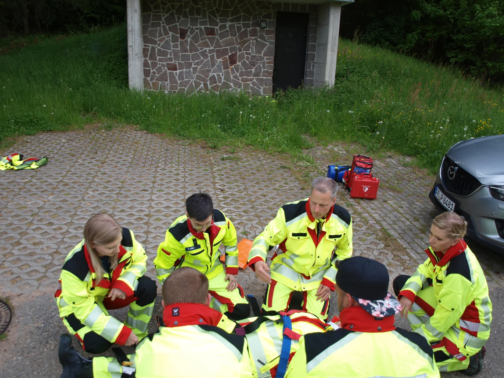 Übung Trauma VU-Imobilisierung 3