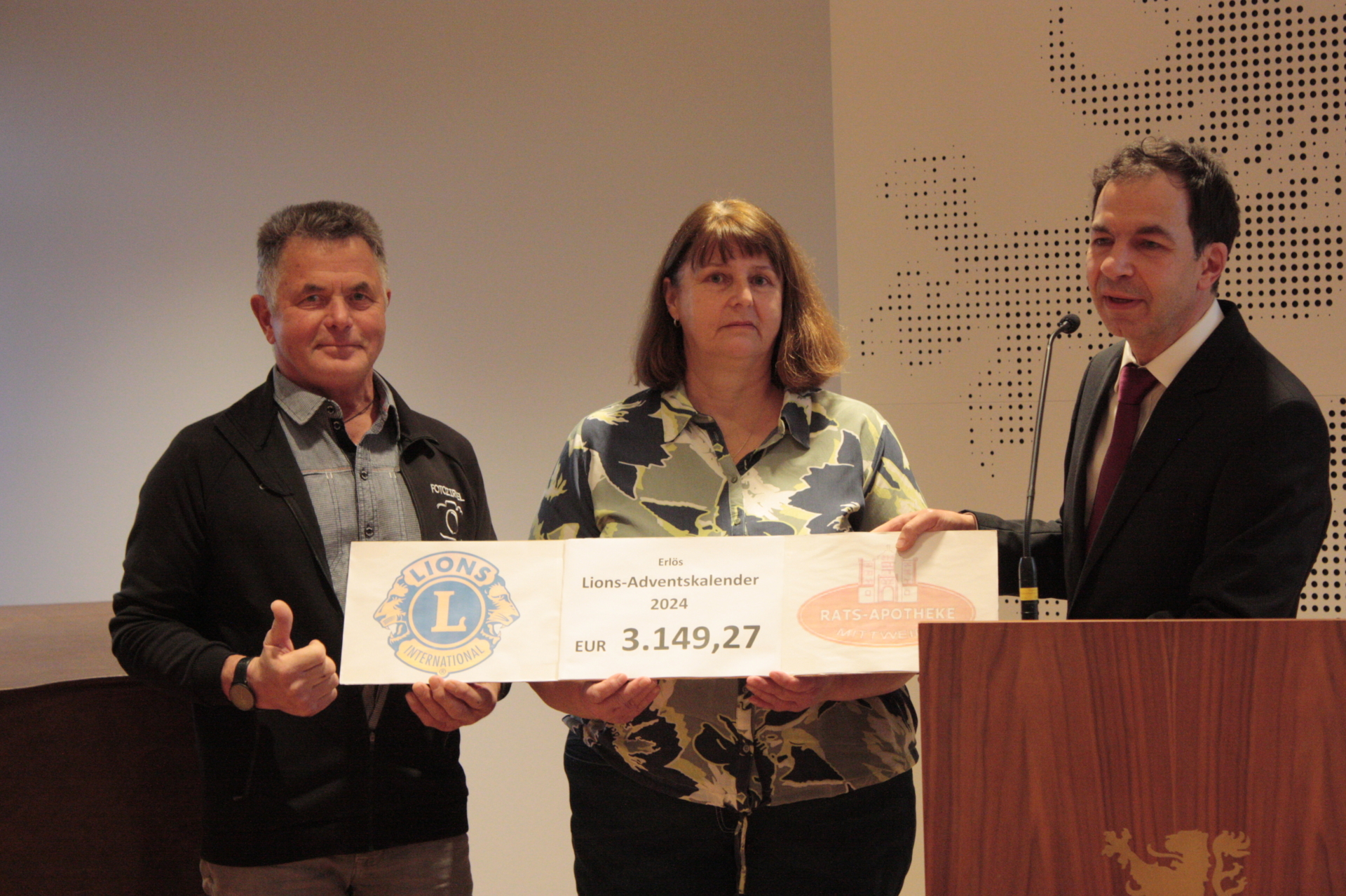 Lionsclub- Spendenaktion