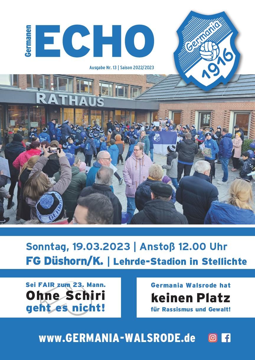 Germanen Echo Nr.13 - FG Düshorn/ Krelingen 19.03.2023