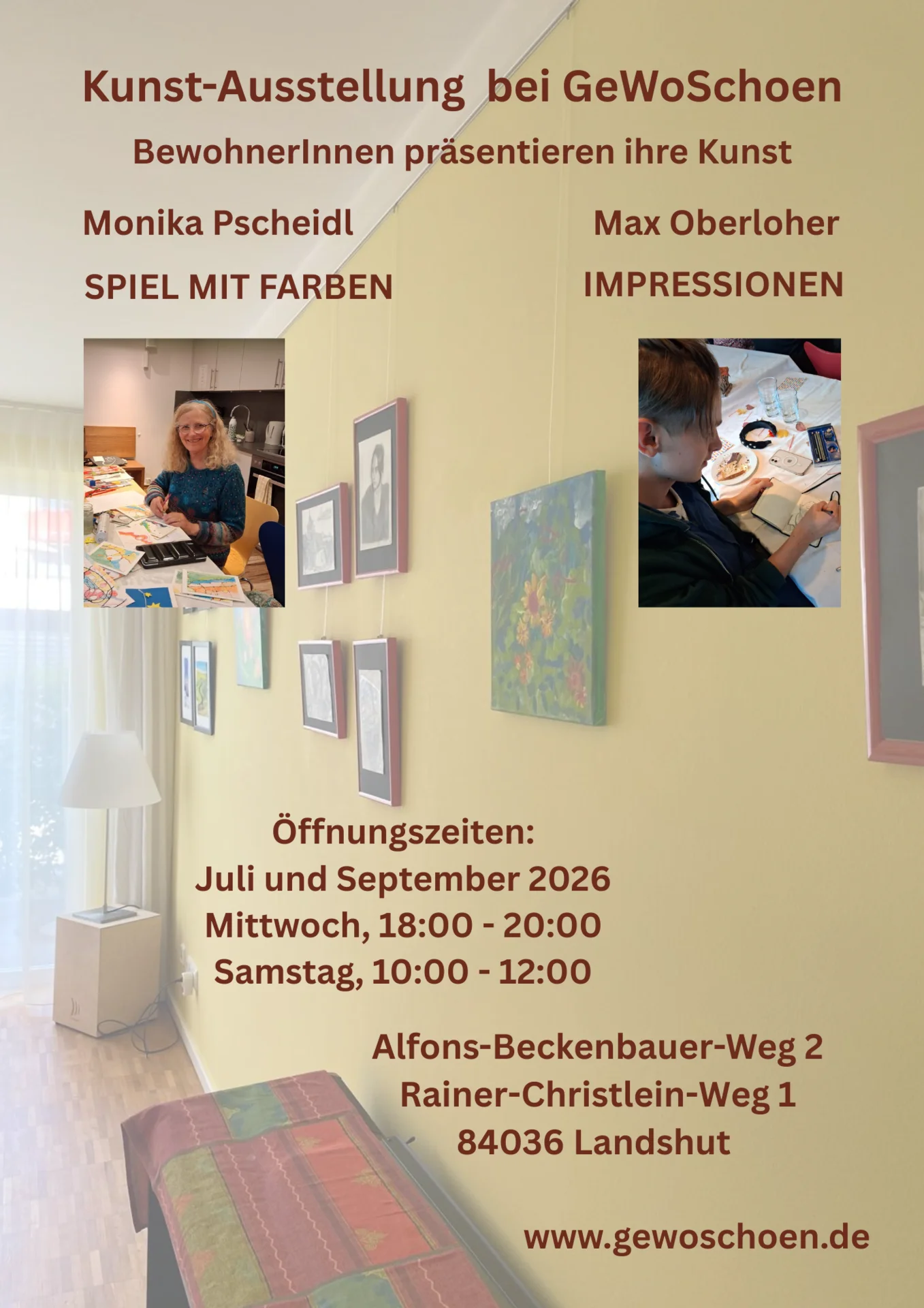 Plakat Ausstellung