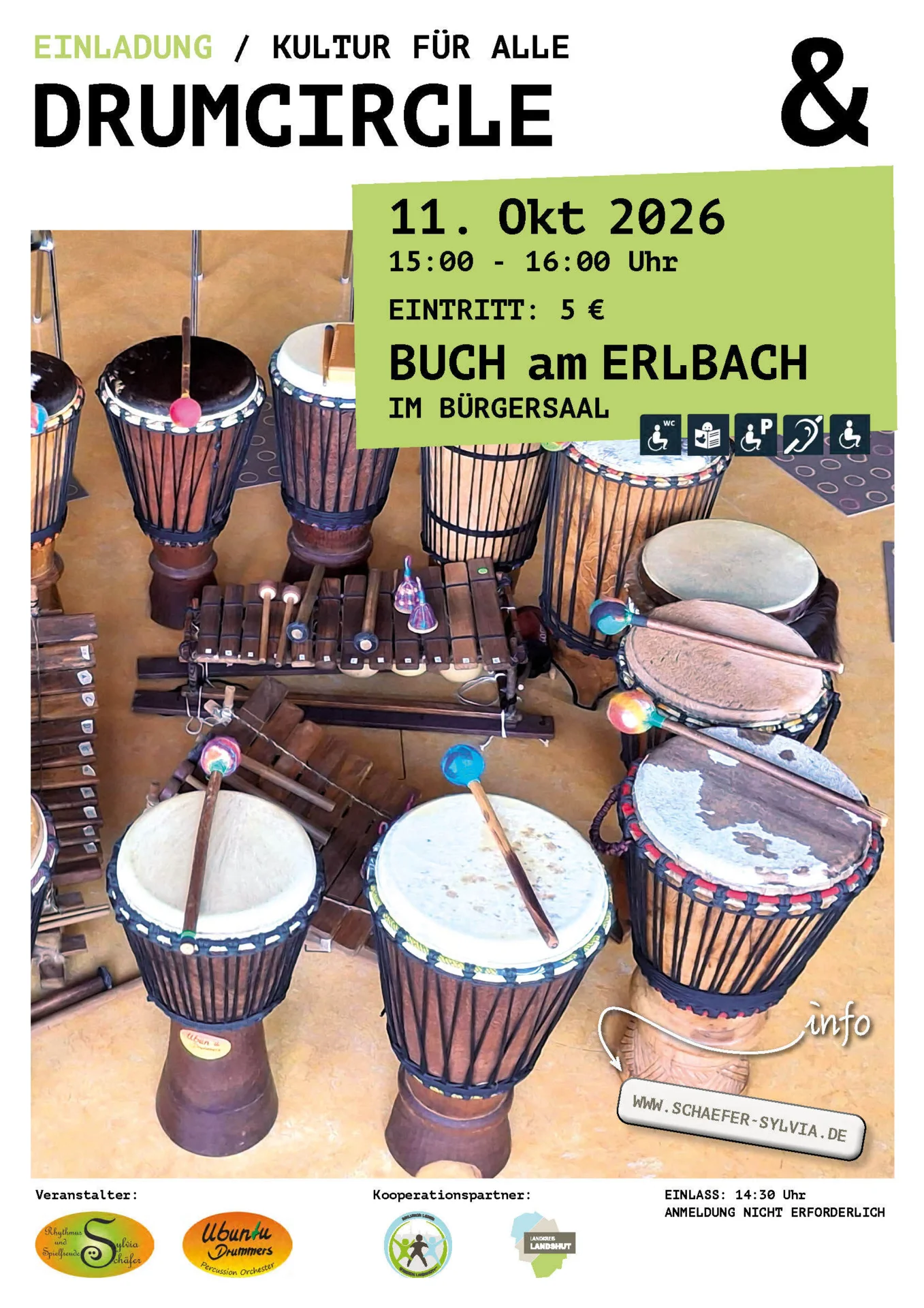 Plakat Drumcircle