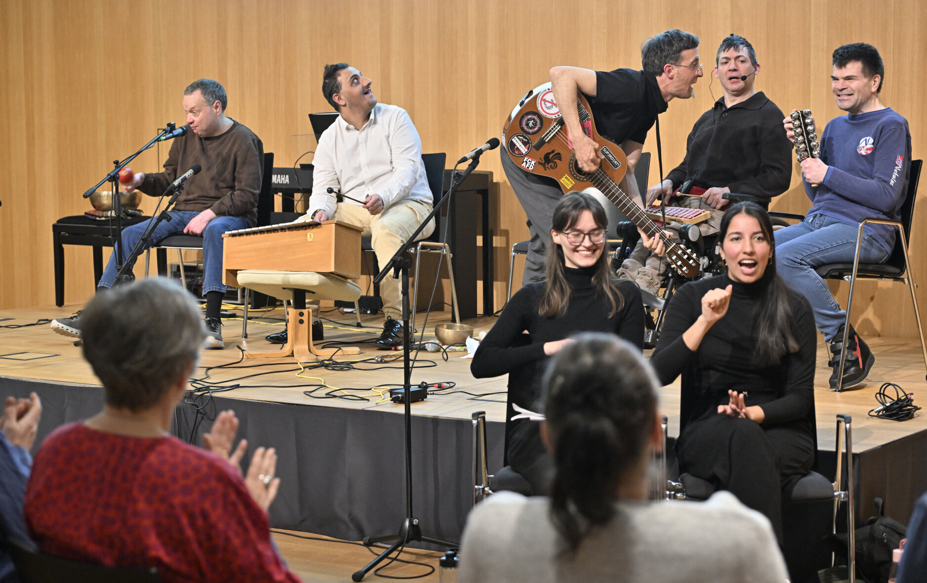 Band "Rosa & Co" der Lebenhilfe Landshut