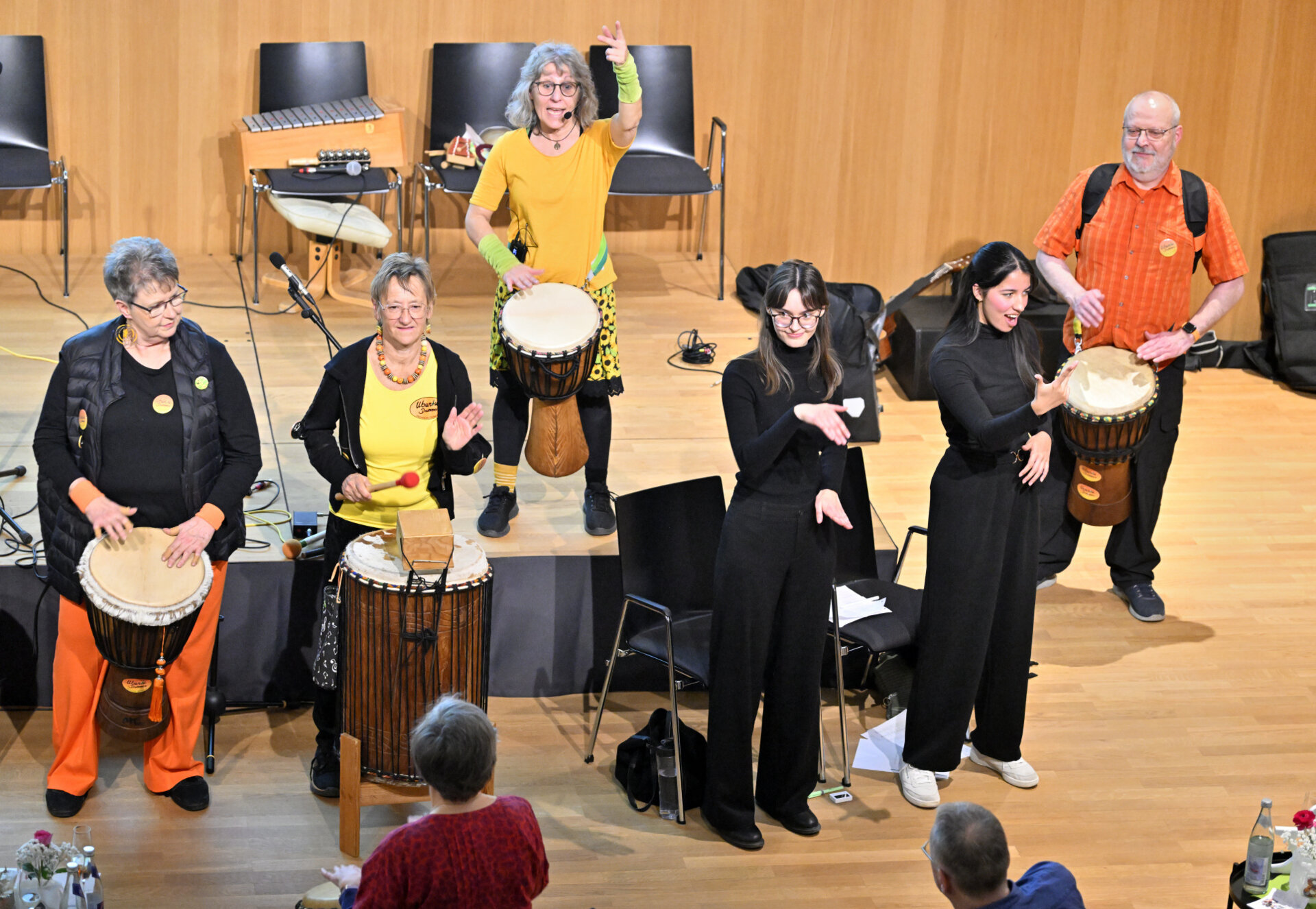 Ubuntu Drummer Percussion Orchester