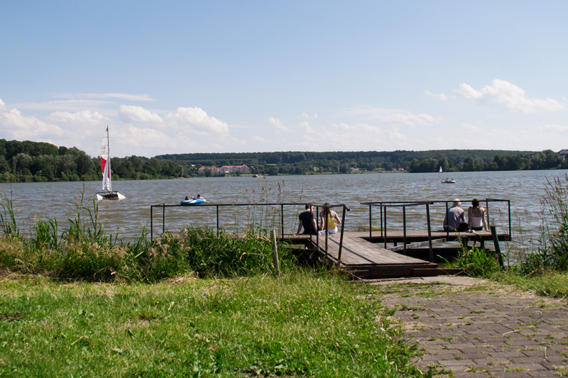 Flossanlegestelle am Pottumer Ufer