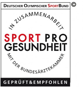 Qualitätssiegel „Pluspunkt Gesundheit.DTB/Sport pro Gesundheit“
