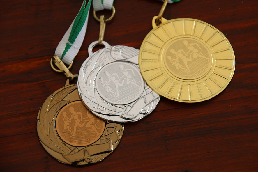 Die begehrten Medallien