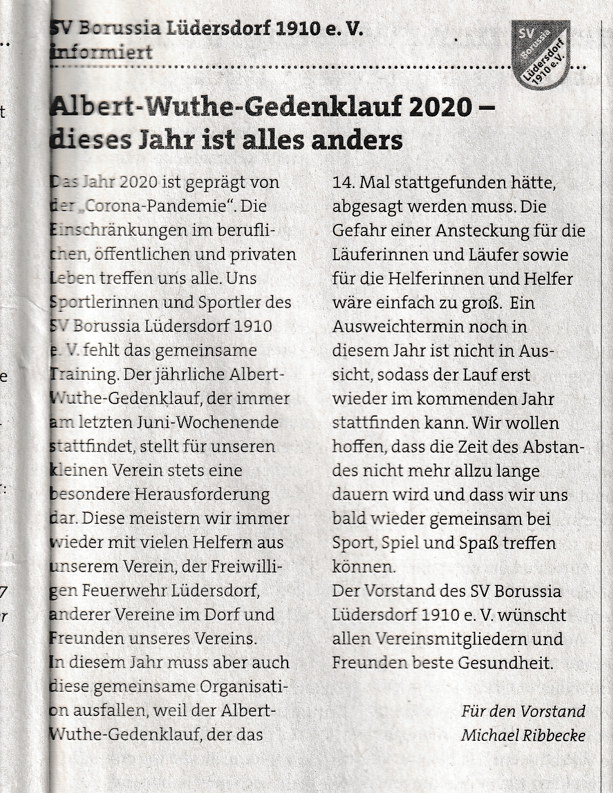 Trebbiner Amtsblatt-20.05.2020