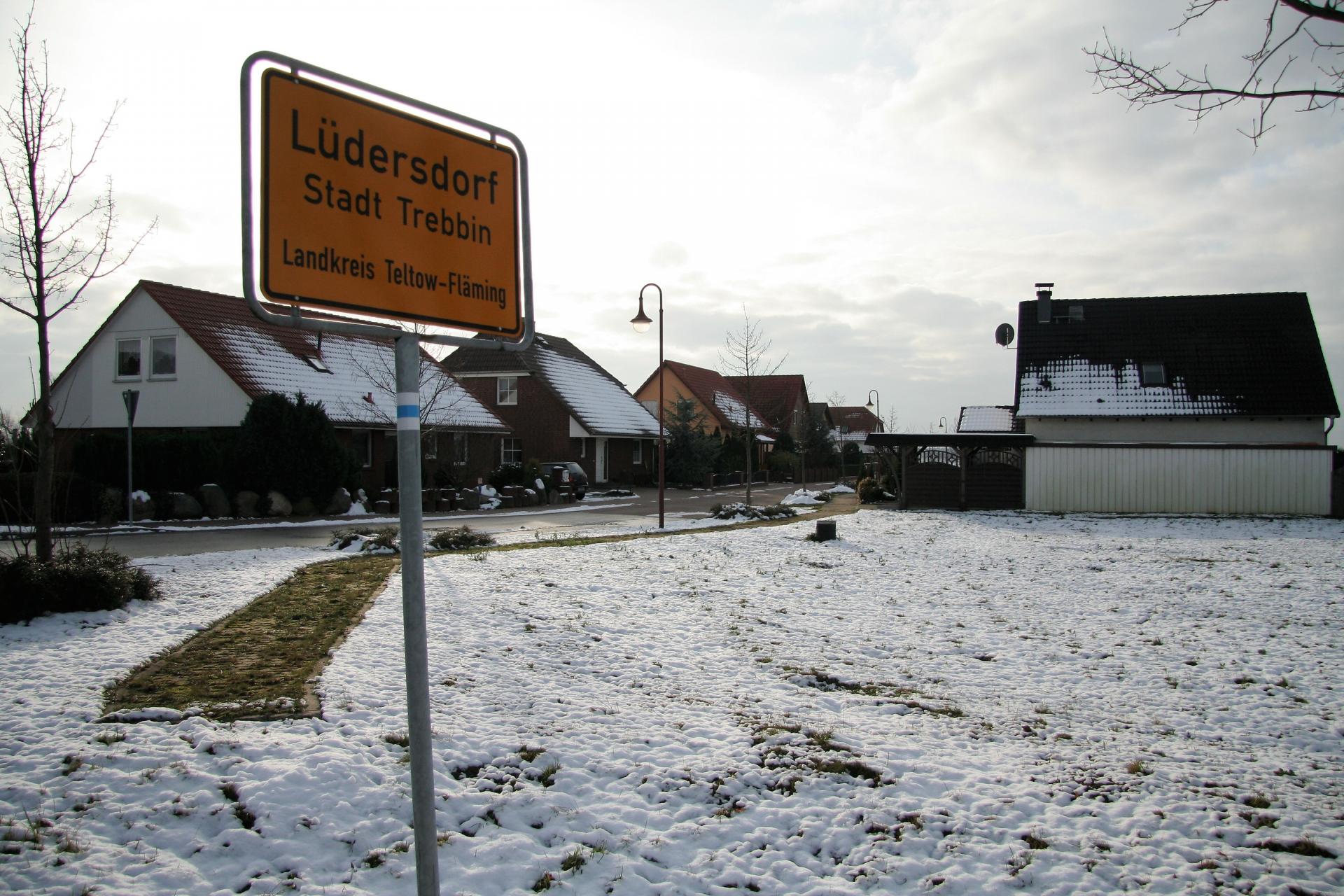 Ortseingang Lüdersdorf