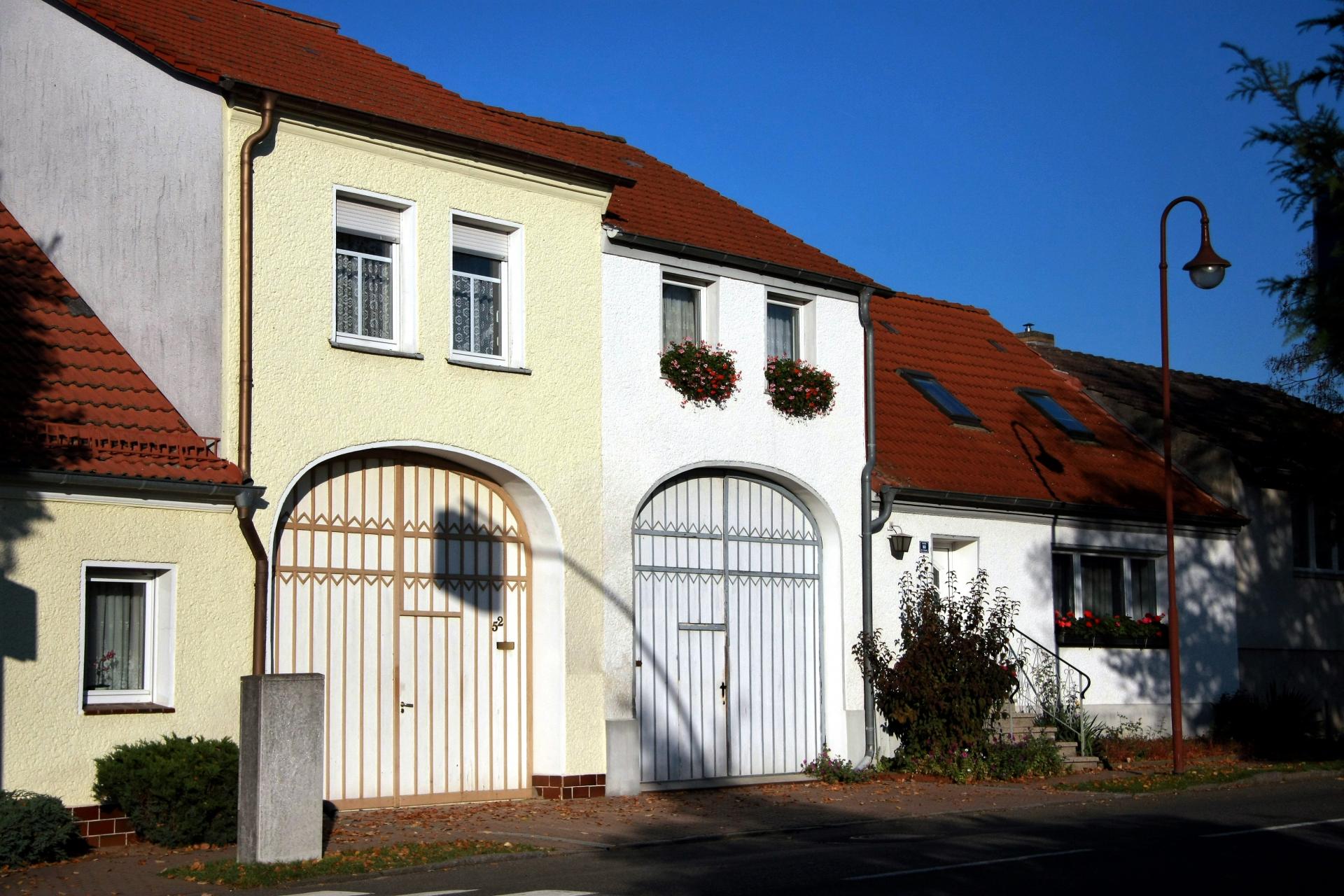 Kolonistenhäuser in Lüdersdorf 