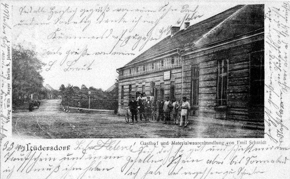Das Gasthaus 1914 - Ansichtskarte