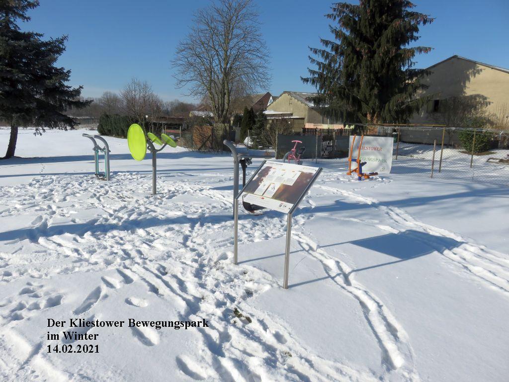 Bewegungspark im Winter 14.02.2021