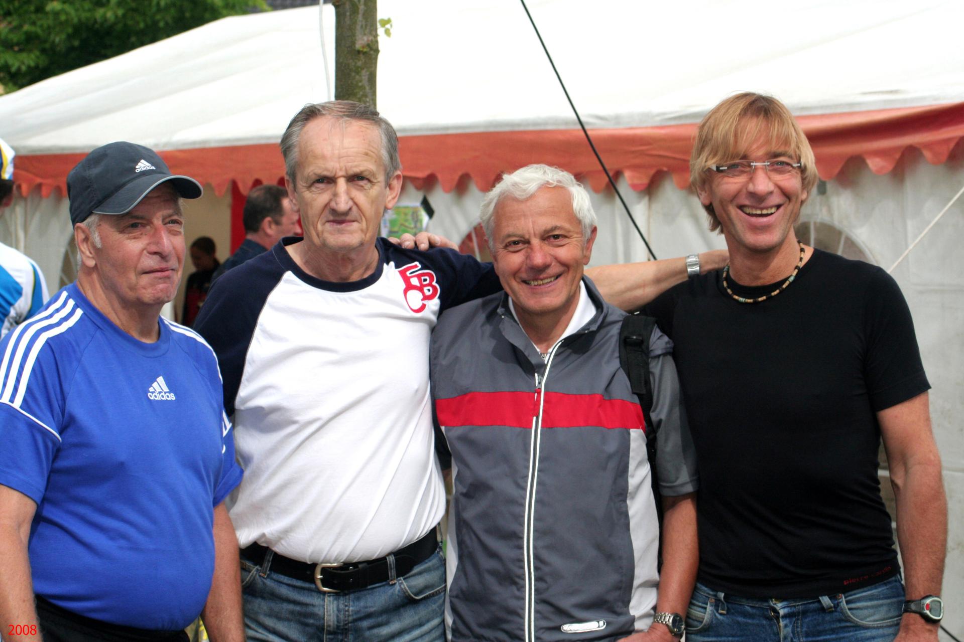 Die drei Organisatoren des EMB Erdgascups Teltow Fläming vl. Helmut Kranich, Joachim Bergemann und Hans-Jürgen Burow