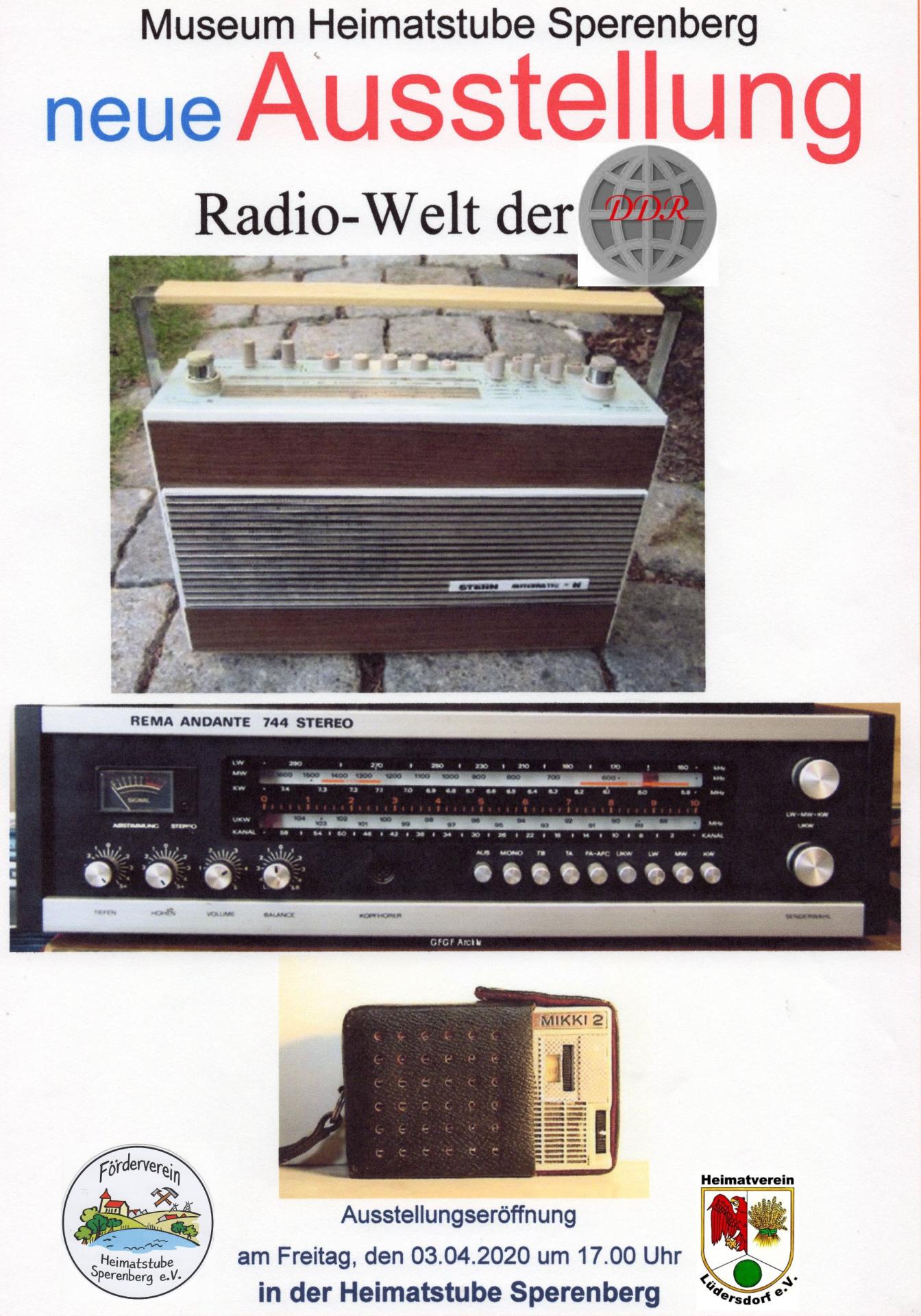 Radiowelt der DDR, Ausstellung 2020 in Sperenberg
