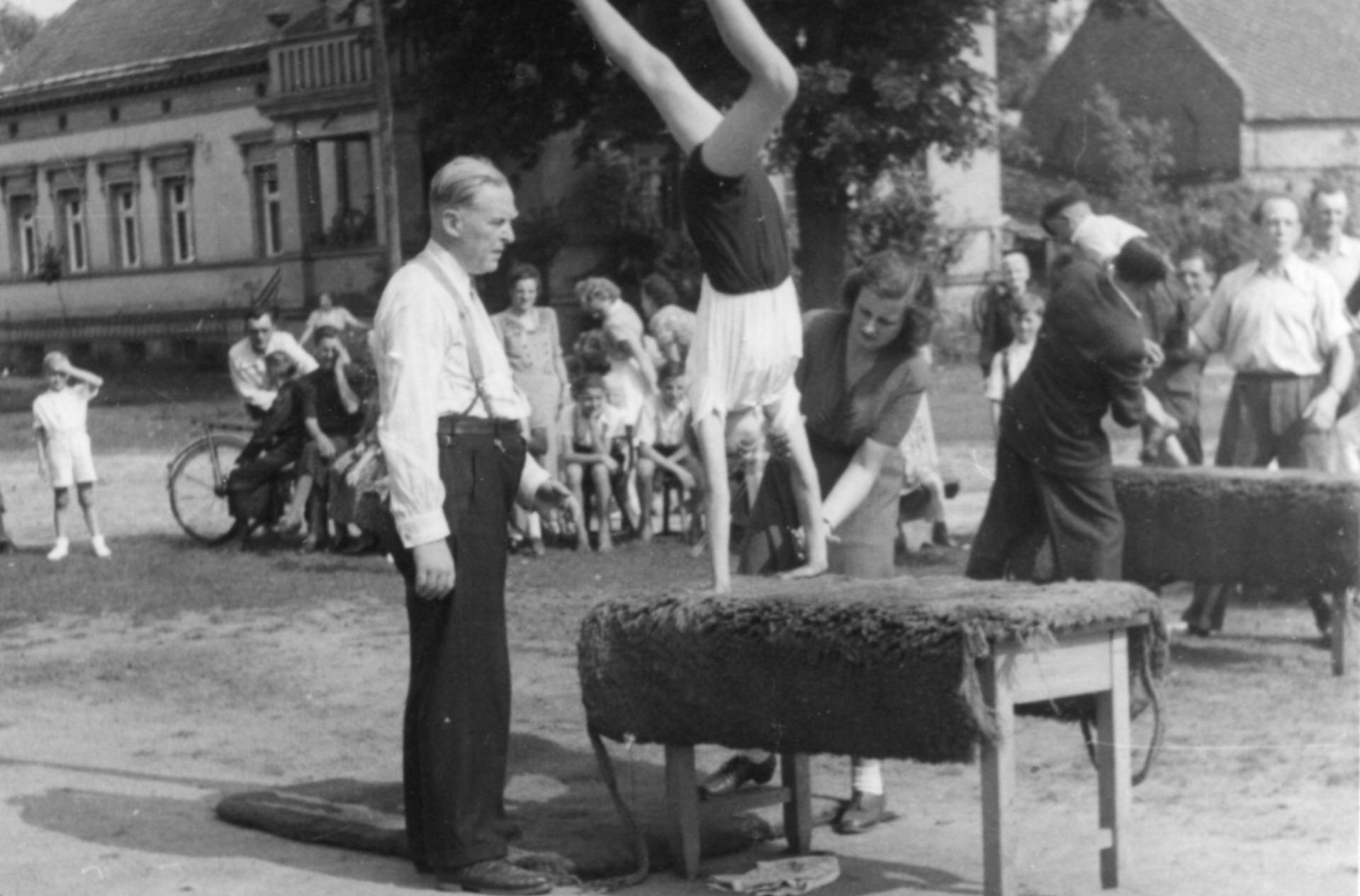 Kinderfest  1951-links Heinrich Köhler,Fr. H.Rose u. re. Wolfgang Köhler
