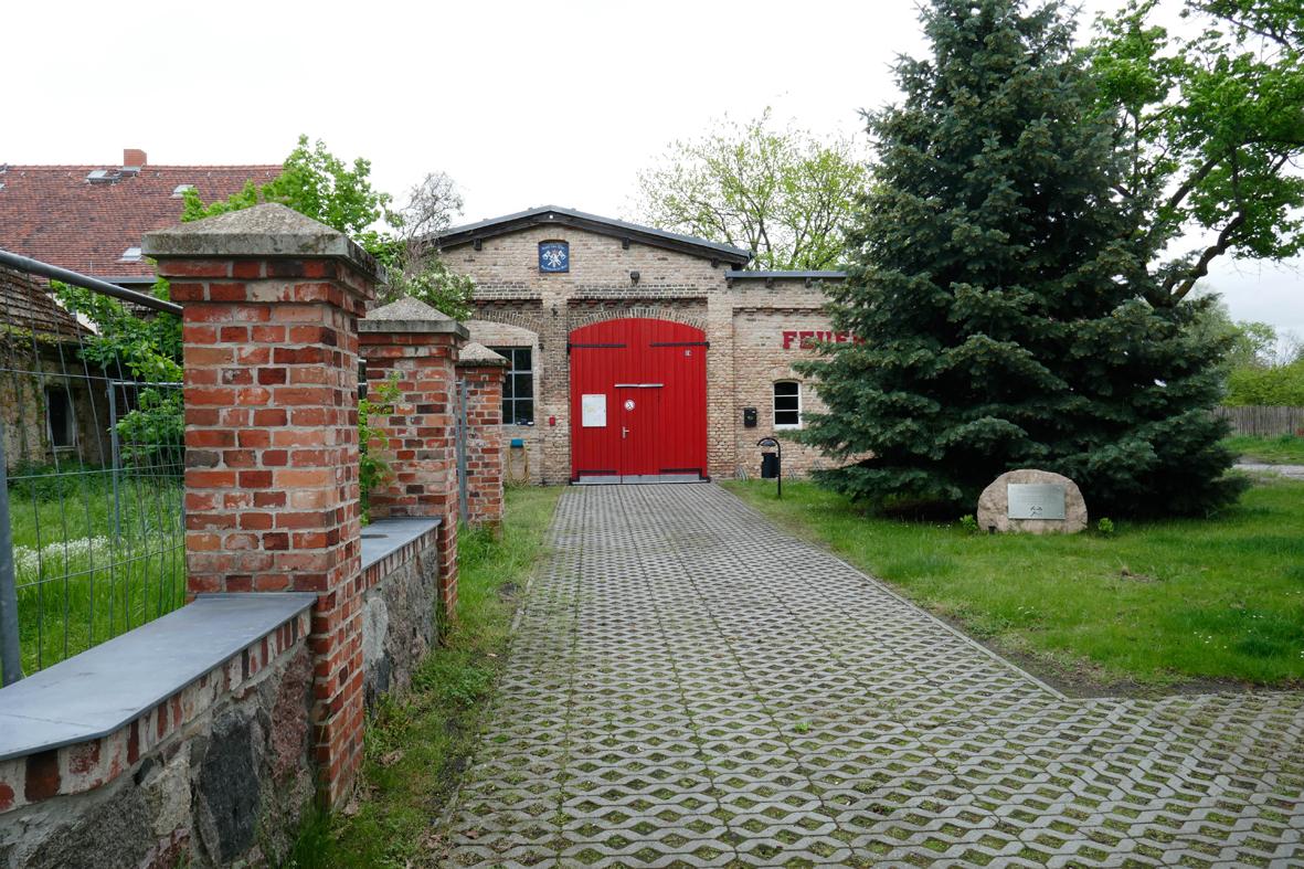 Das Gebäude der Freiwilligen Feuerwehr Märkisch Wilmersdorf ©Antje Püpke
