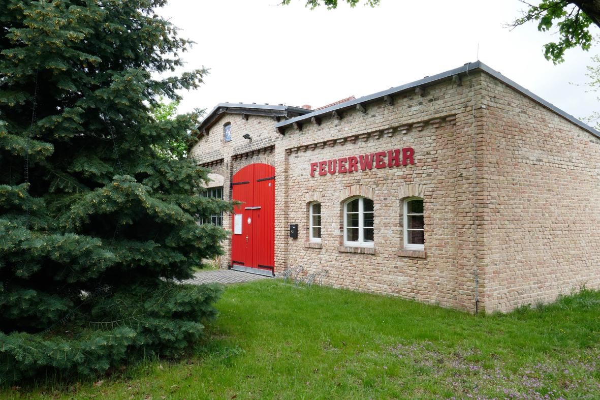 Das Gebäude der Freiwilligen Feuerwehr Märkisch Wilmersdorf ©Antje Püpke