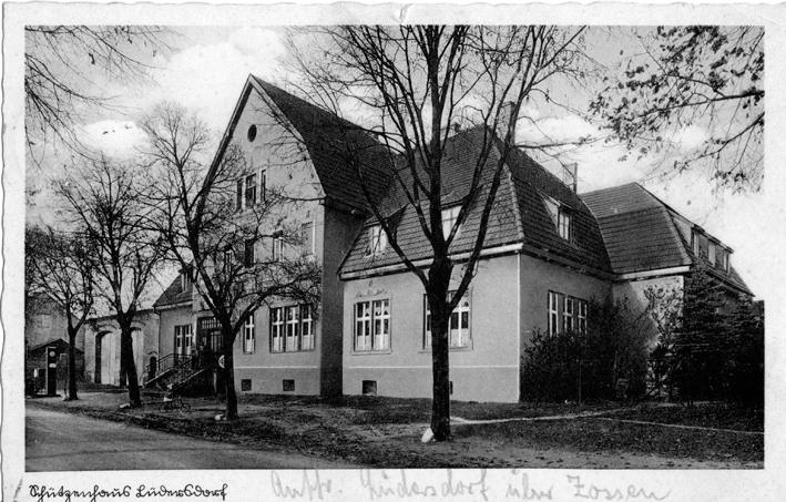 Das Schützenhaus Lüdersdorf in den 1930-er Jahren
