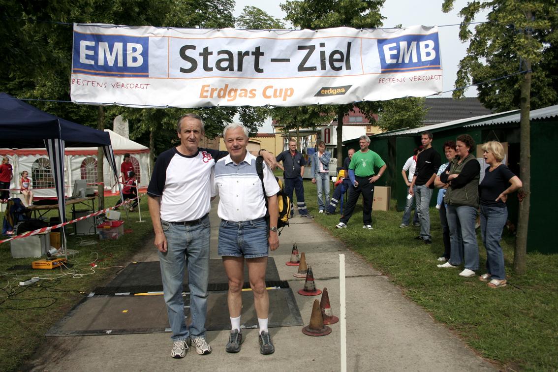 Zwei Organisatoren - Joachim Bergemann und Hans-Jürgen Burow