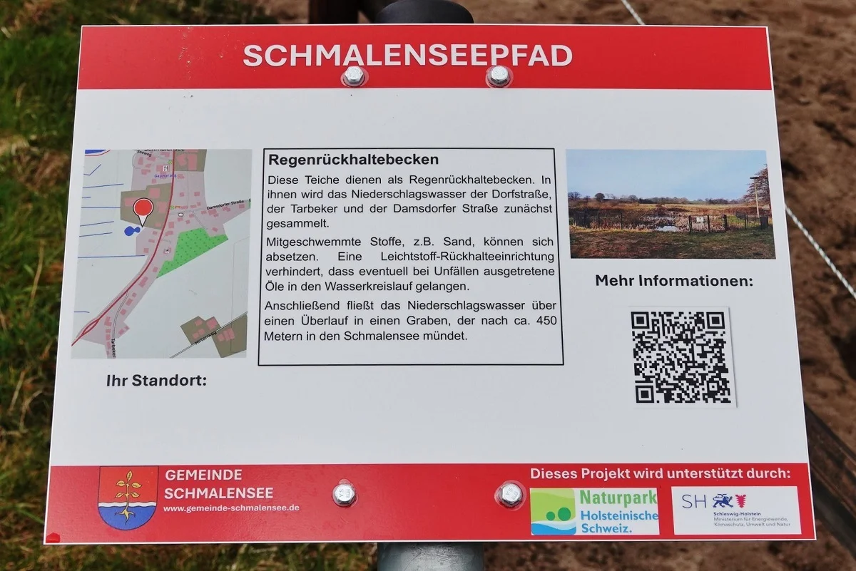 Eine bedeutende technische Einrichtung zum Schutz des Sees