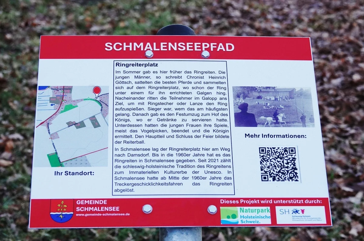 Noch heute hat der Ringreiterplatz im Ort hohen Wert