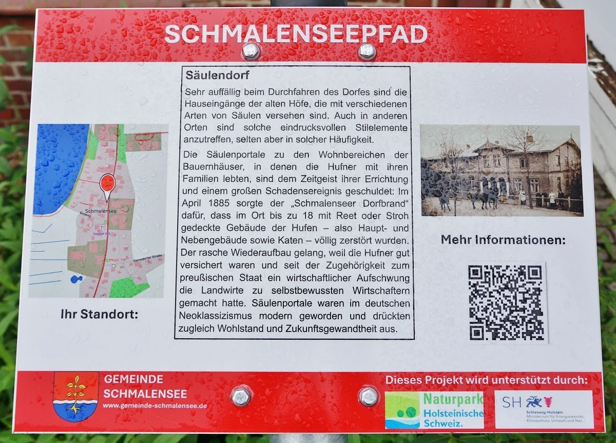 Schmalenseepfad - Säulendorf