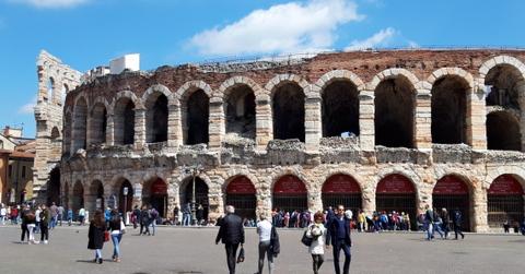 Römische Amphitheater in Verona