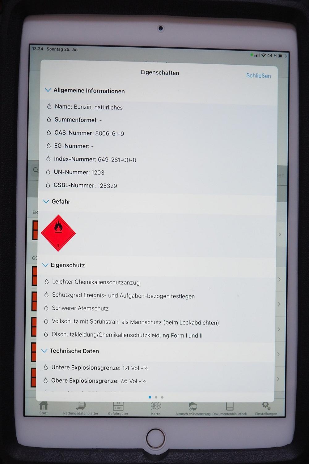 Modul "Gefahrstoffe"