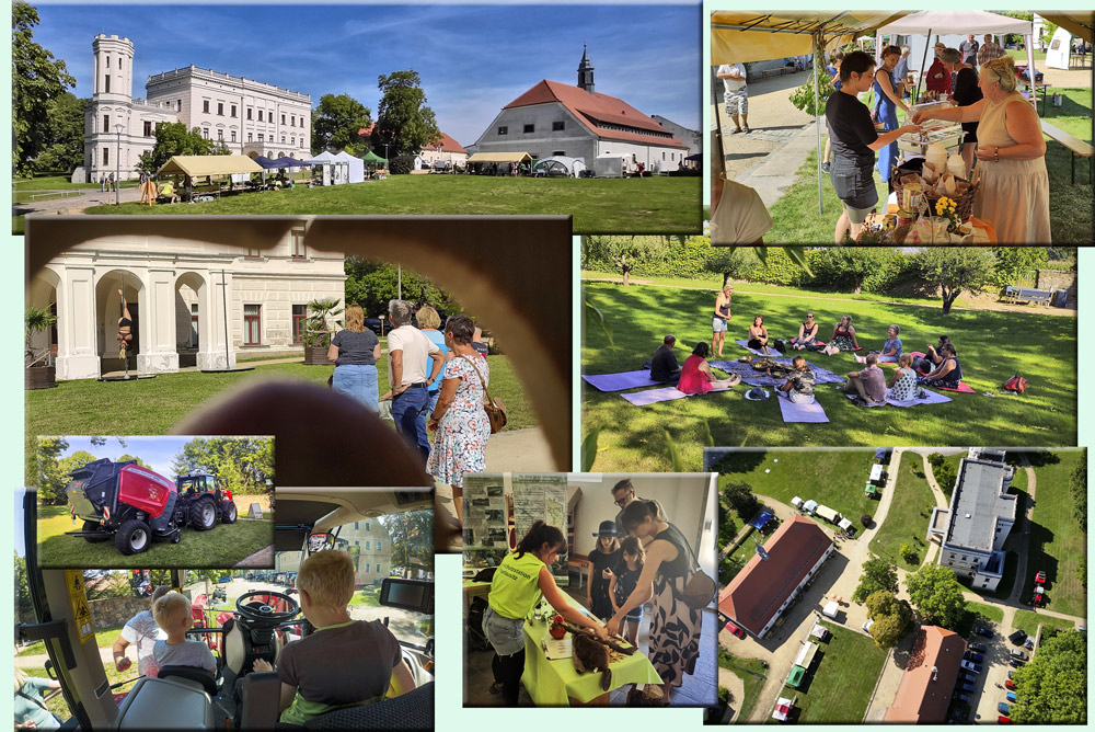 09.09.2023 - Krobnitz (Schloss), Regionalmarkt zum 30. Jubiläum LPV Oberlausitz e.V.