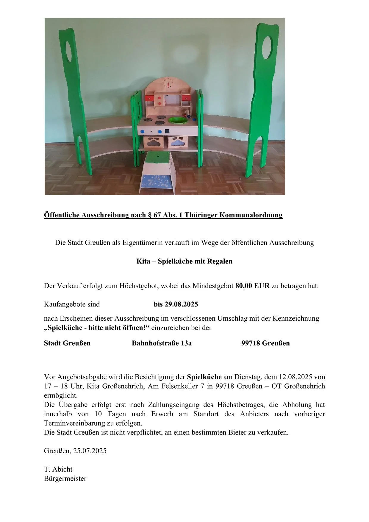 Spielküche