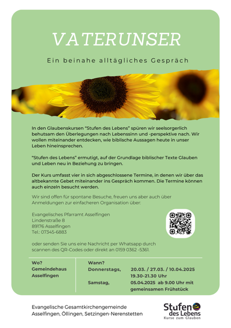 Stufen des Lebens