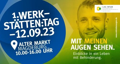 1. Werkstätten:Tag Sachsen-Anhalt 12.09.2023