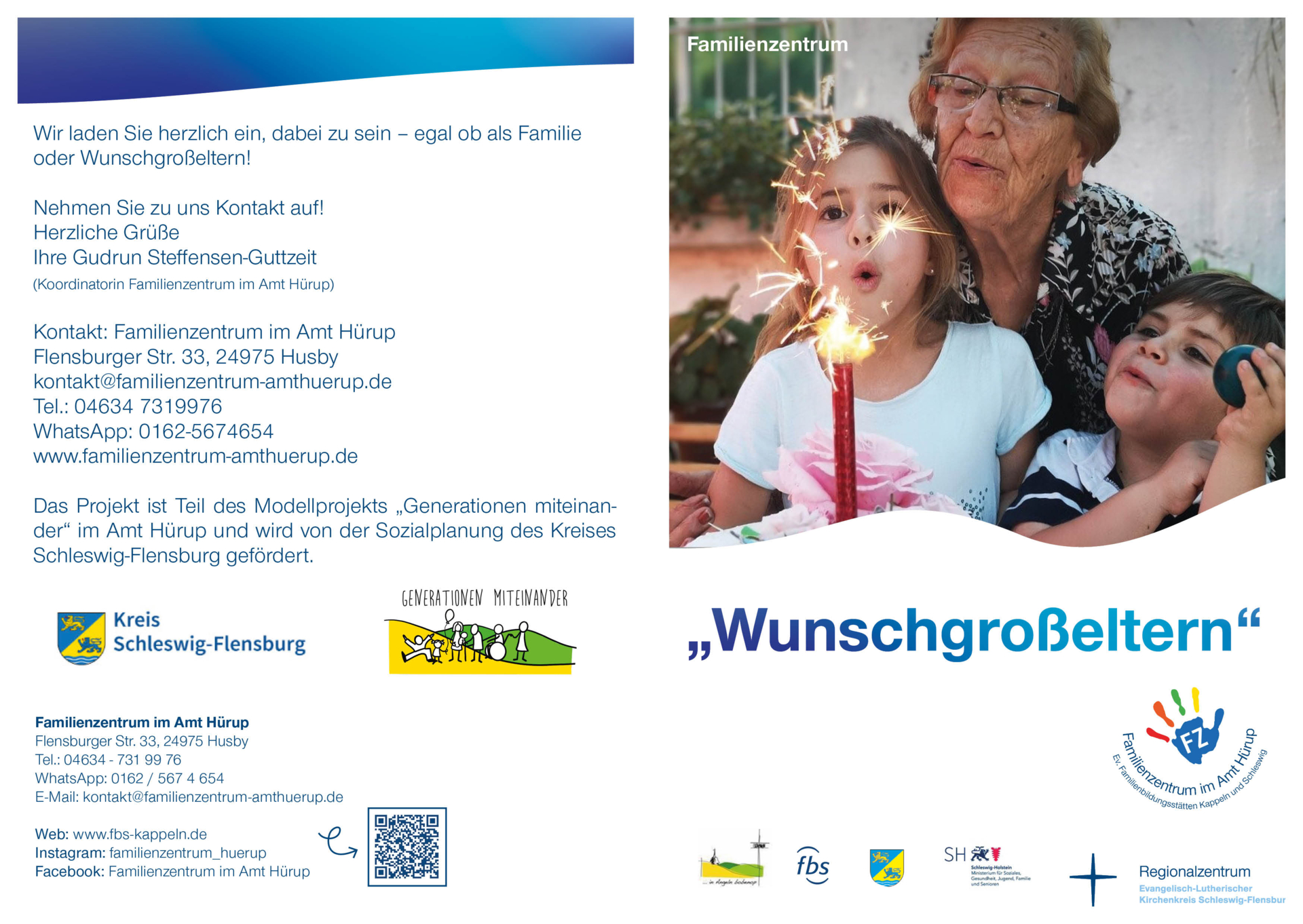 Flyer Wunschgroßeltern