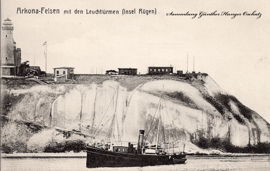 Arkona Felsen mit den Leuchttürmen Insel Rügen