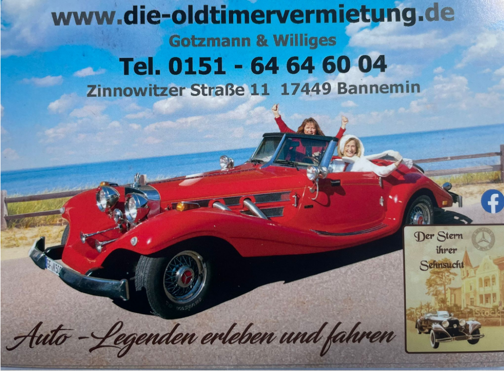Logo der Oldtimervermietung