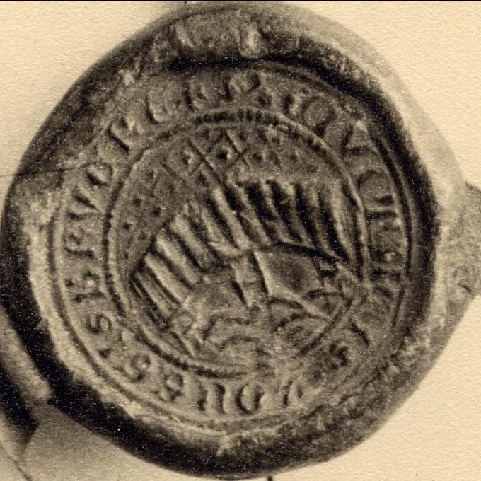 Siegel an der Urkunde von 1437