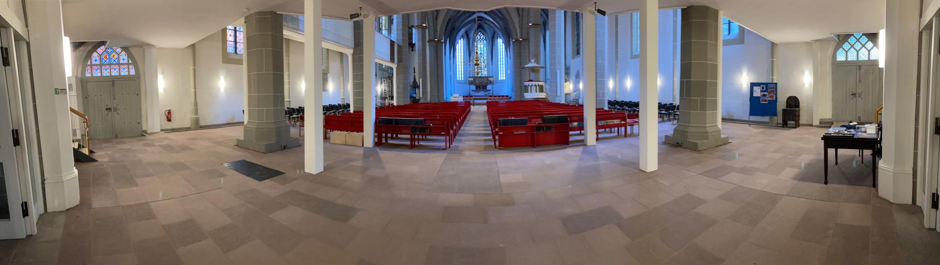 St. Sixti Im August 2021 - kurz vor dem Wiedereinzug Foto: C. Steigertahl