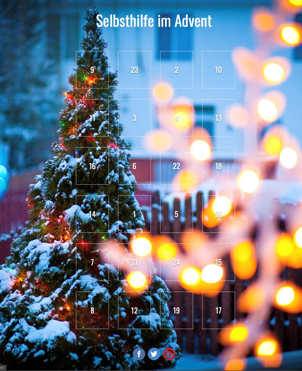 Adventskalender 2020 Adventskalender 2020