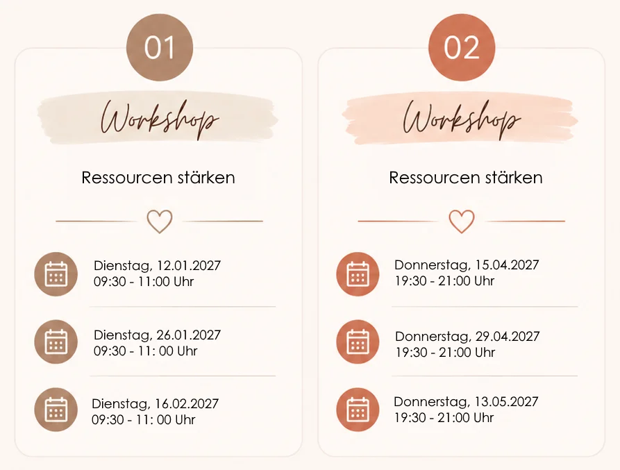 Online-Workshop - Ressourcen - Was gibt mir Kraft und Halt?