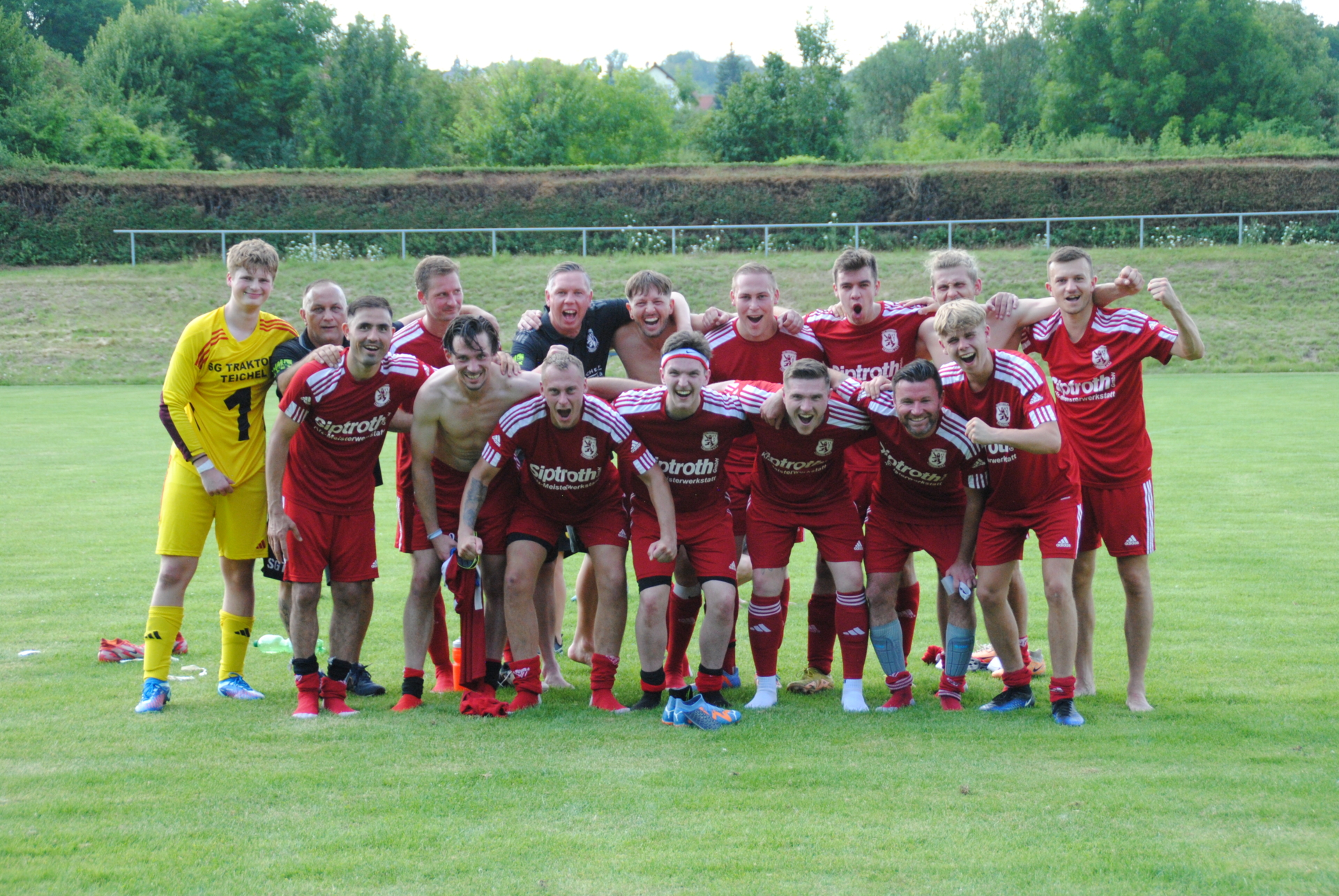 Erste Mannschaft 2024 vs. Camburg