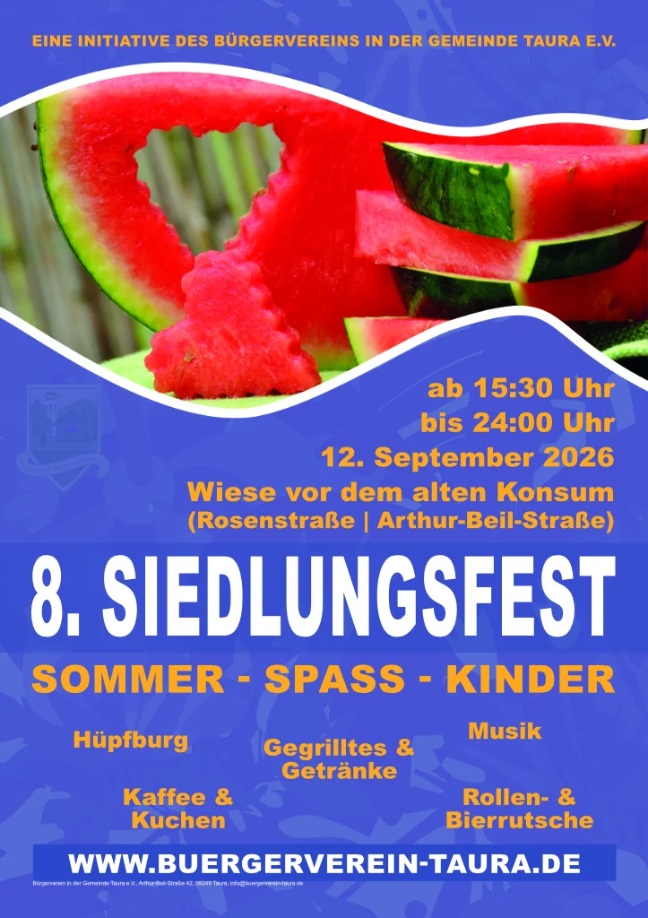 Werbung Siedlungsfest